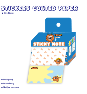Monster Stickers Coated Paper