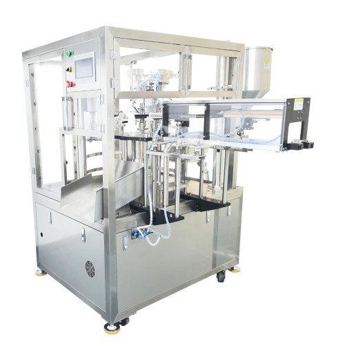 Six-head Automatic Spout Bag Liquid Packaging Machine is Suitable for Food, Daily Chemicals & Medical