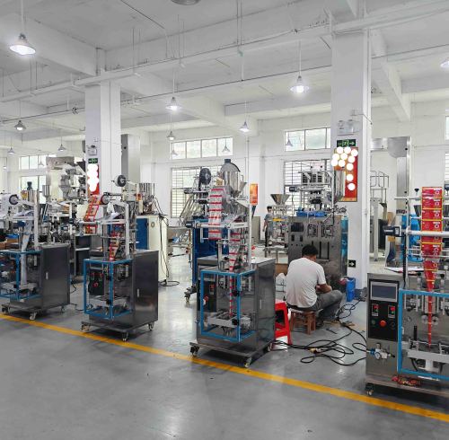 South Korea client wholesales four vertical granule packaging machines from Fame Machinery for second time