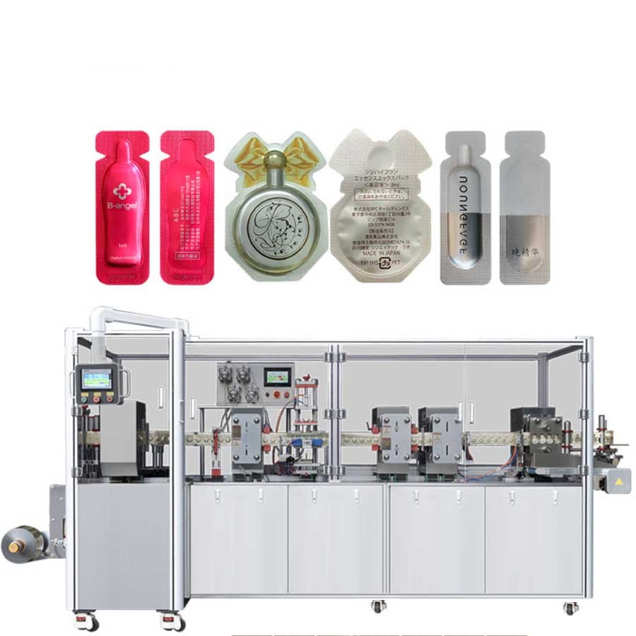 What are the features of the blister packaging machine?