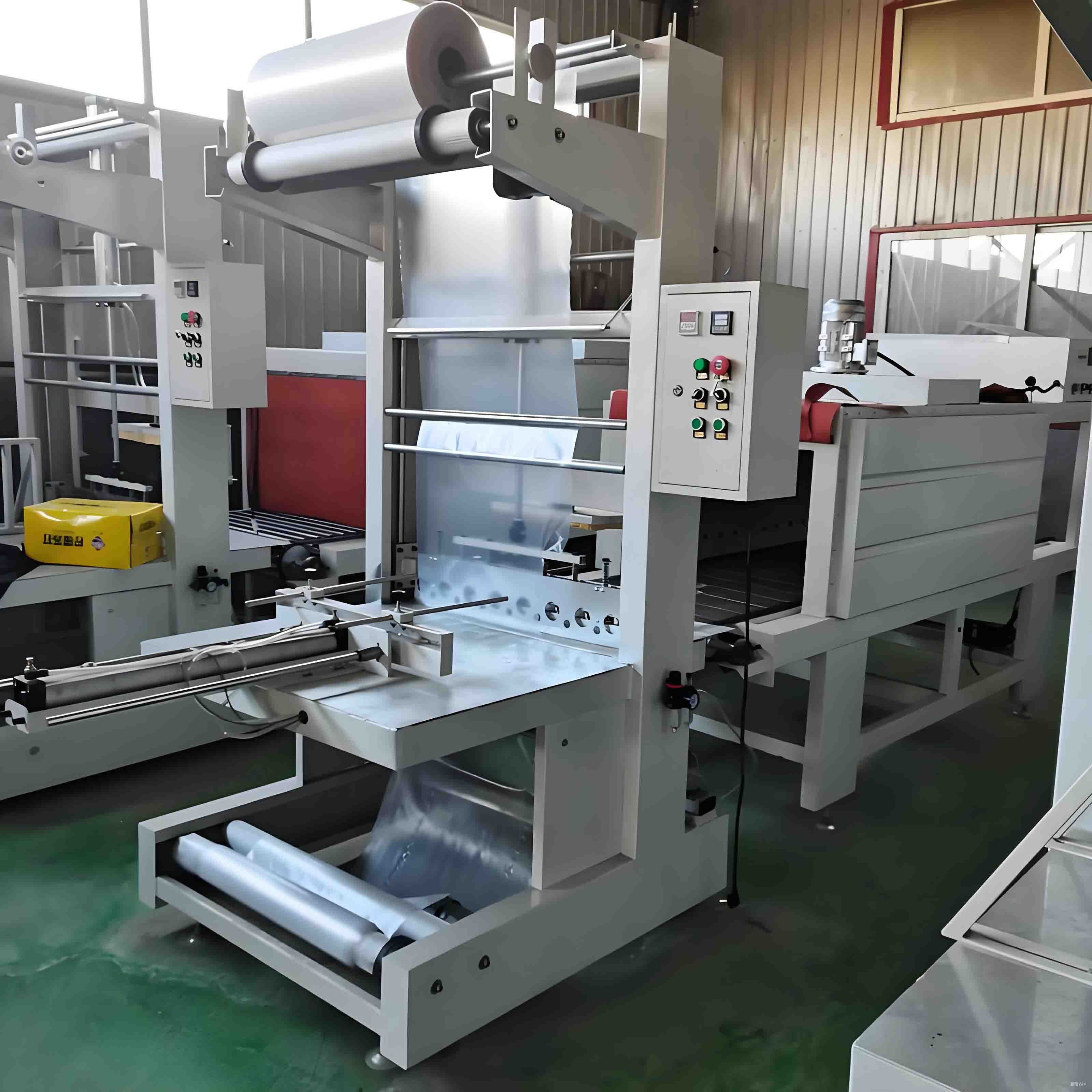 What are the characteristics of shrink packaging machines?