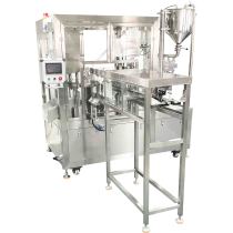 High Speed 4 Heads Automatic Liquid Spout Pouch Sealing Machine manufacturer