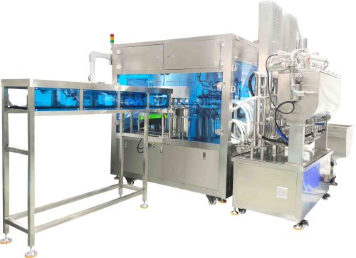 High Speed  Eight-head Automatic Spout Pouch Filling And Packing Machine manufacturer