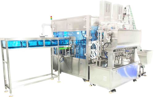 High Speed  Eight-head Automatic Spout Pouch Filling And Packing Machine manufacturer