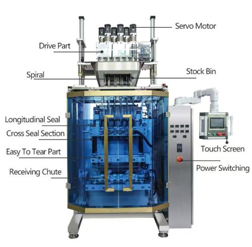 Six-lane Powder Packing Machine Manufacturer