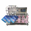 Semi Automatic Spout pouch packaging machine for liquid with four heads