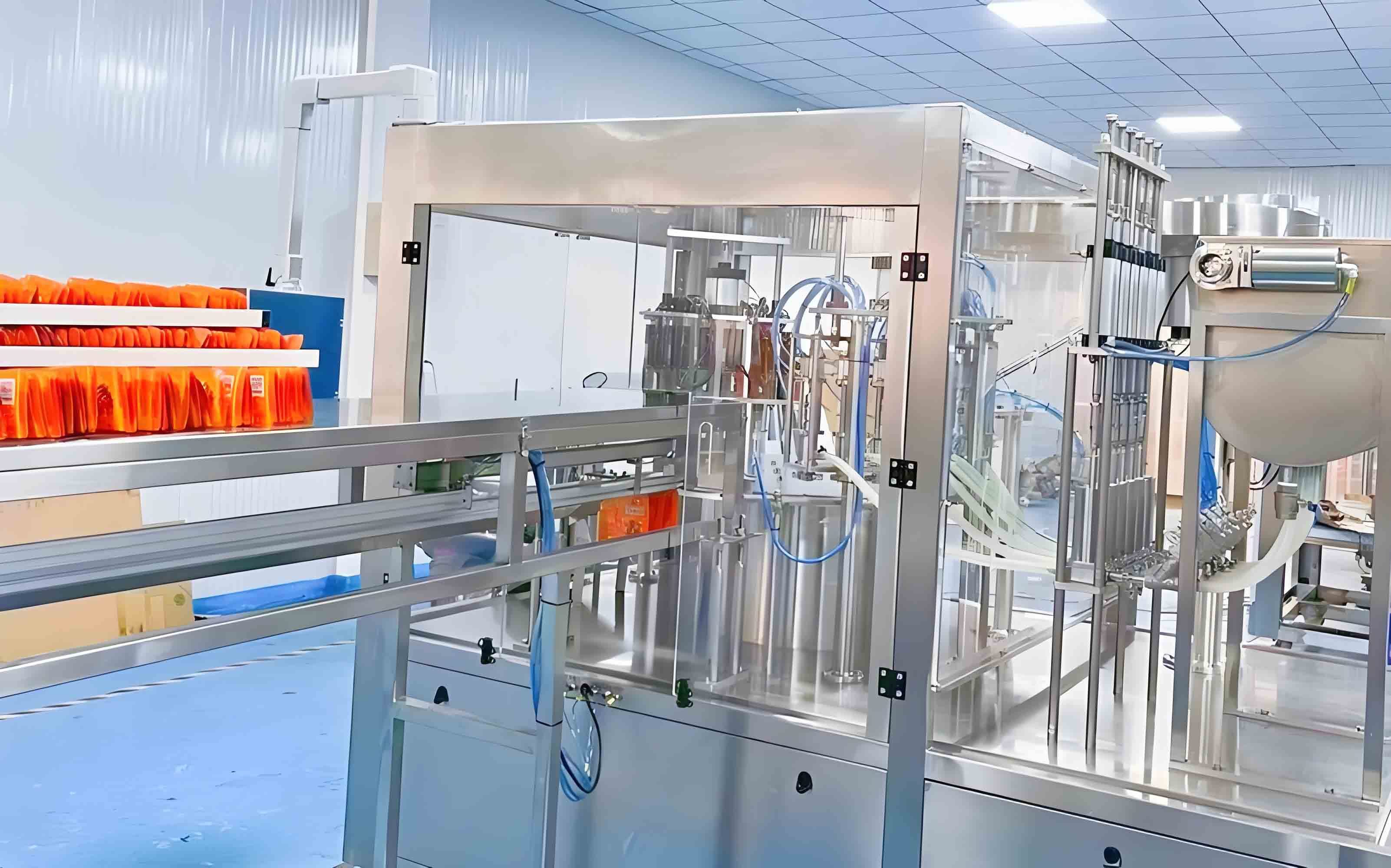 spout pouch  machine