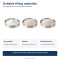 Semi Automatic Capsule Filler with Vacuum Separation and Locking for Powder Pellets and Granules