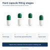 Semi Automatic Capsule Filler with Vacuum Separation and Locking for Powder Pellets and Granules