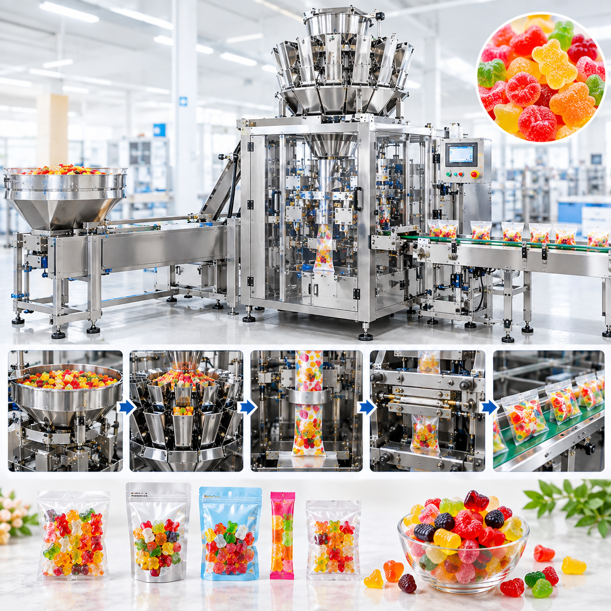 Gummy Candy Packaging Machine