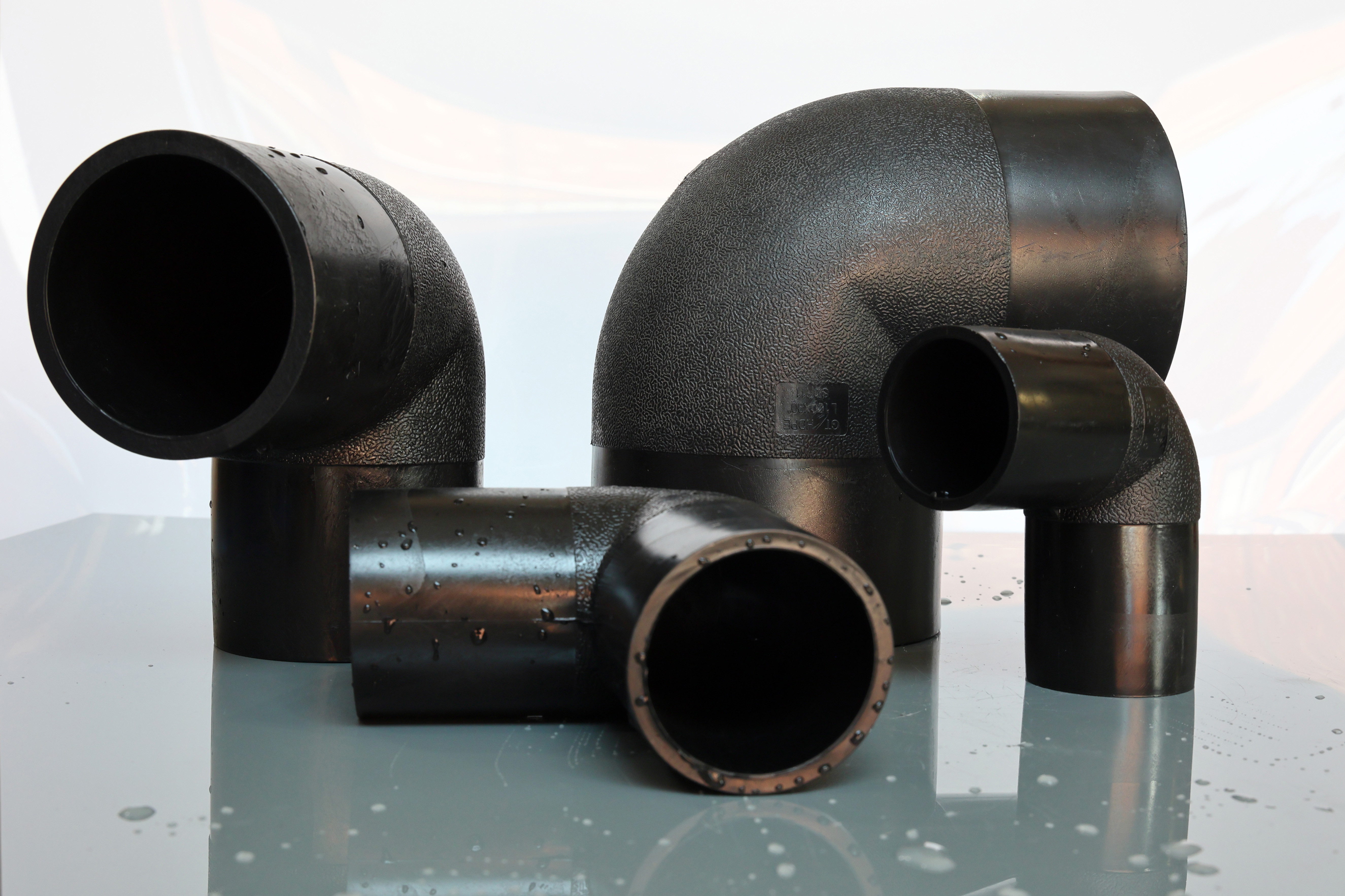 HDPE butt fusion elbow fittings