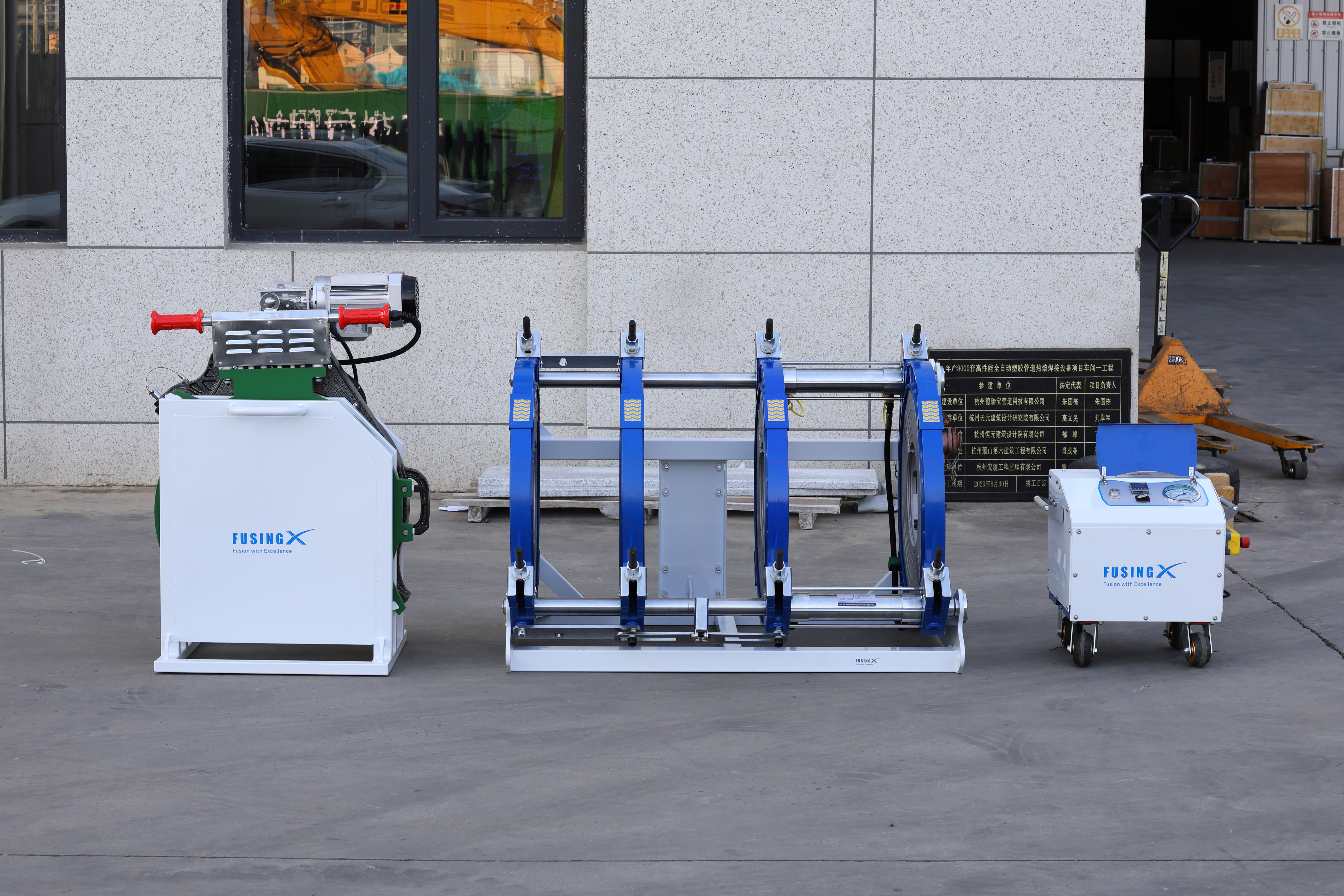 hdpe butt fusion machine