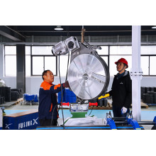 FX630 Large-Diameter PE Pipe Welding Test｜Factory Operation Summary