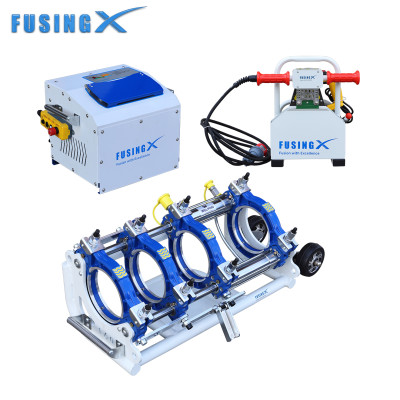 High Level HDPE Pipe Welding Machine Butt Fusion Machine FusingX 50/160