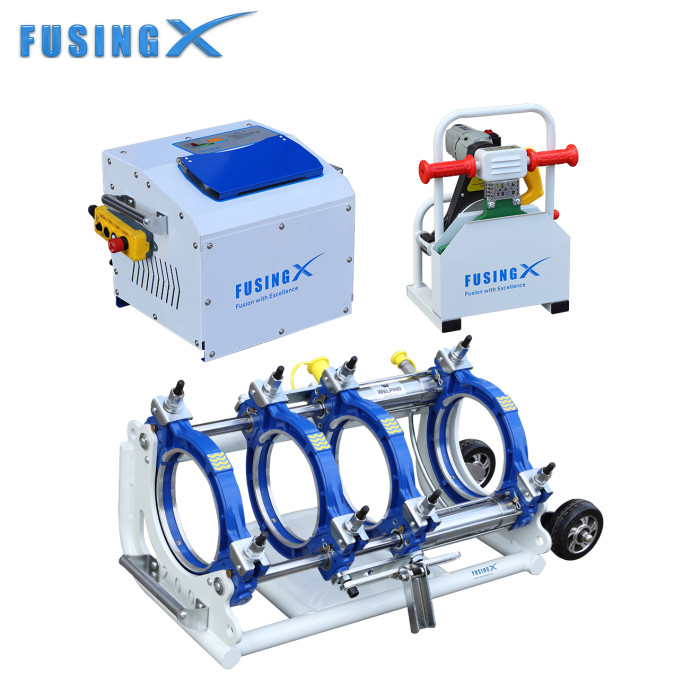 High Level HDPE Butt Fusion Machine Poly Pipe Welding Machine FusingX 63/200