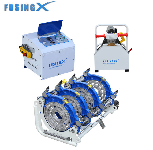 High Level Hydraulic Butt Fusion Welding Machine Semi Automatic Butt Welding Machine FusingX 90/315
