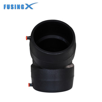 FusingX 45° Elbow HDPE Electrofusion Pipe Fittings-SDR17