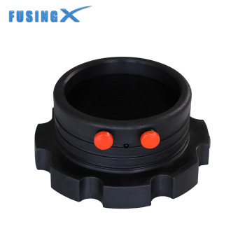 FusingX Electrofusion Flange Adaptor HDPE Pipe Fittings for Gas Pipelines