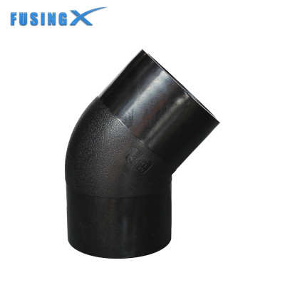 FusingX 45° Butt Fusion Elbow | PE100 | DN63–DN800 | PN16
