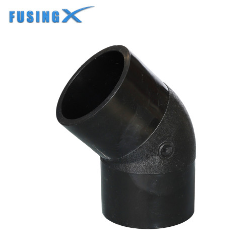 FusingX 45° Butt Fusion Elbow | PE100 | DN63–DN800 | PN16