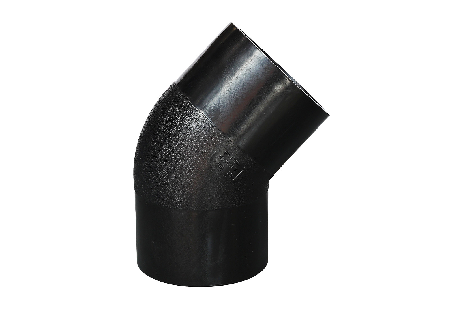 HDPE butt fusion 45 degree elbows