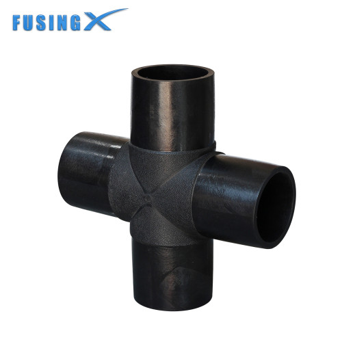 FusingX Equal Cross Butt Fusion Pipe Fitting | PE100 | DN63–DN800 | PN16