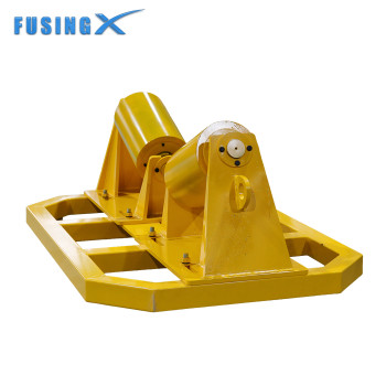 HDPE Pipe Roller Support Stand | DN800–DN3000 | For Butt Fusion Welding