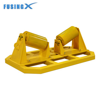 HDPE Pipe Roller Support Stand | DN800–DN3000 | For Butt Fusion Welding
