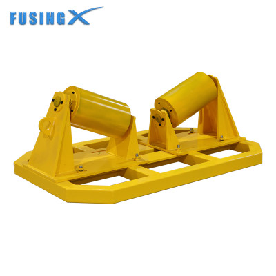 HDPE Pipe Roller Support Stand | DN800–DN3000 | For Butt Fusion Welding