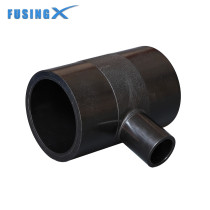 FusingX Small Size HDPE Reducing Tee | Butt Fusion Fitting | PE100 | DN75×50–DN250×225 | PN16