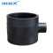 FusingX HDPE Reducing Tee Butt Fusion Fitting | PE100 | DN280×63–DN500×400 | PN16