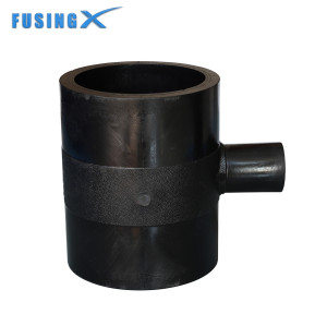 FusingX HDPE Reducing Tee Butt Fusion Fitting | PE100 | DN280×63–DN500×400 | PN16