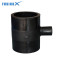 FusingX HDPE Reducing Tee Butt Fusion Fitting | PE100 | DN280×63–DN500×400 | PN16