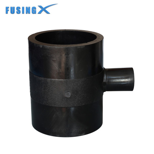 FusingX HDPE Reducing Tee Butt Fusion Fitting | PE100 | DN280×63–DN500×400 | PN16