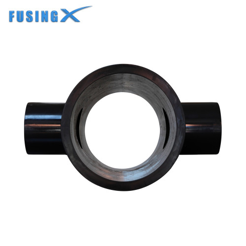 FusingX HDPE Reducing Cross Butt Fusion Fitting | PE100 | DN500×110–DN800×630 | PN16