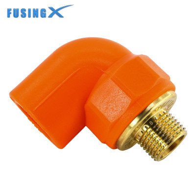 FusingX PPR Male Elbow 90° | PPR x Brass Male Thread Fitting | DN20–32