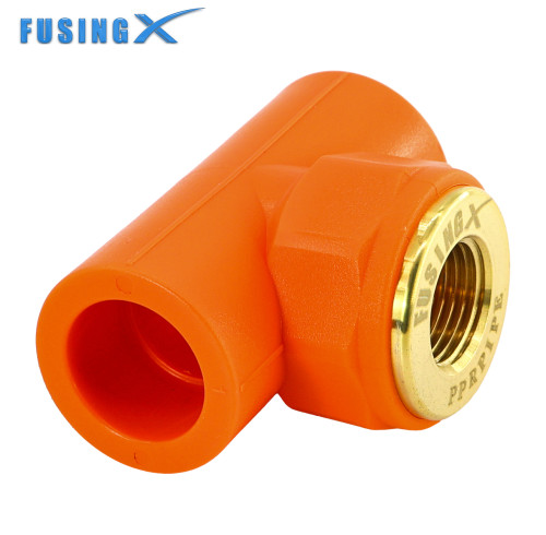 FusingX PPR Female Thread Tee | PPR x Brass Female Thread Fitting | DN20–63