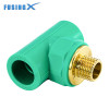 FusingX PPR Male Thread Tee | PPR x Brass Male Thread Fitting | DN20–32