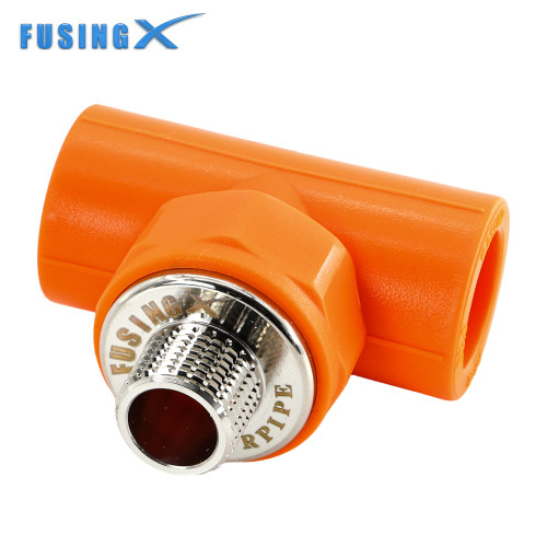 FusingX PPR Male Thread Tee | PPR x Brass Male Thread Fitting | DN20–32