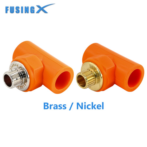 FusingX PPR Male Thread Tee | PPR x Brass Male Thread Fitting | DN20–32