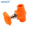 FusingX PPR Angle Gate Valve | PP-R Stop Valve with Brass Stem | DN20–32