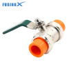 FusingX PP-R Full Port Ball Valve | Socket Fusion Plastic Ball Valve | DN20–63