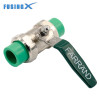 FusingX PP-R Full Port Ball Valve | Socket Fusion Plastic Ball Valve | DN20–63