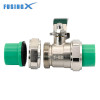 FusingX PP-R Full Port Ball Valve | Socket Fusion Plastic Ball Valve | DN20–63