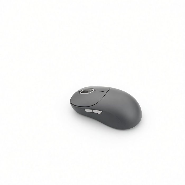 Ergonomic Black Wireless Laptop Mouse