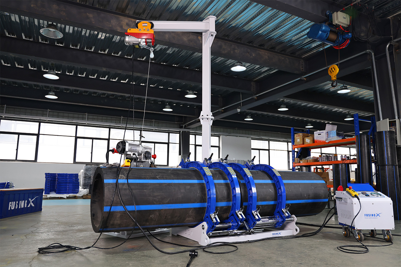 FusingX hydraulic butt fusion welding machine