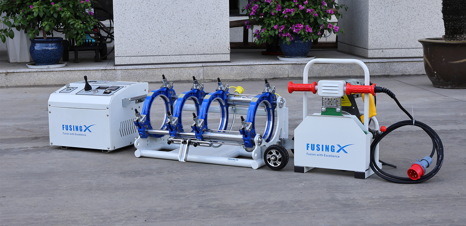 hdpe pipe welding machine