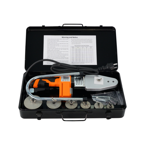 Socket Fusion Welder Set for PPR or PE Pipes 20mm to 63mm