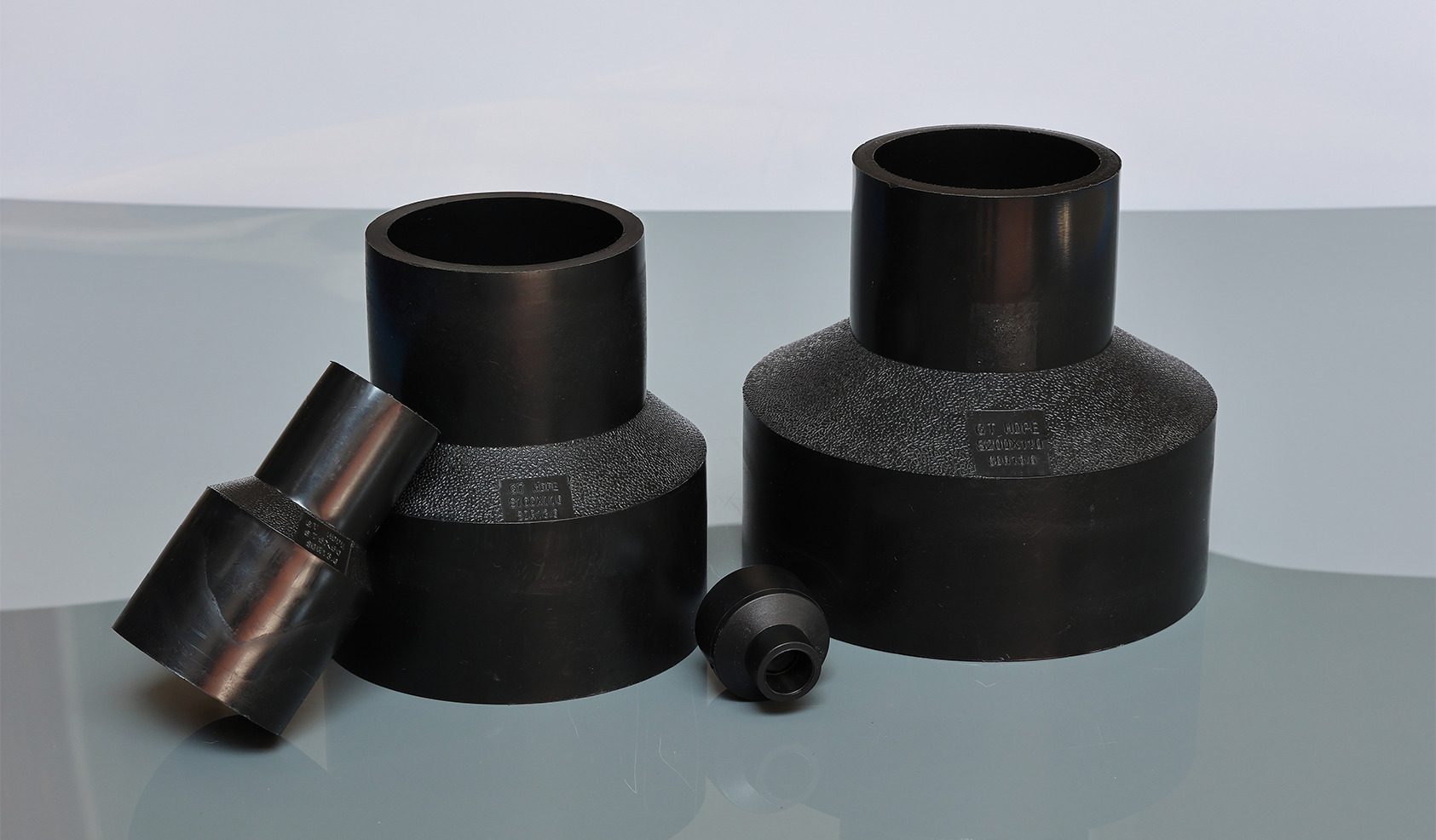 HDPE butt fusion reducer fittings