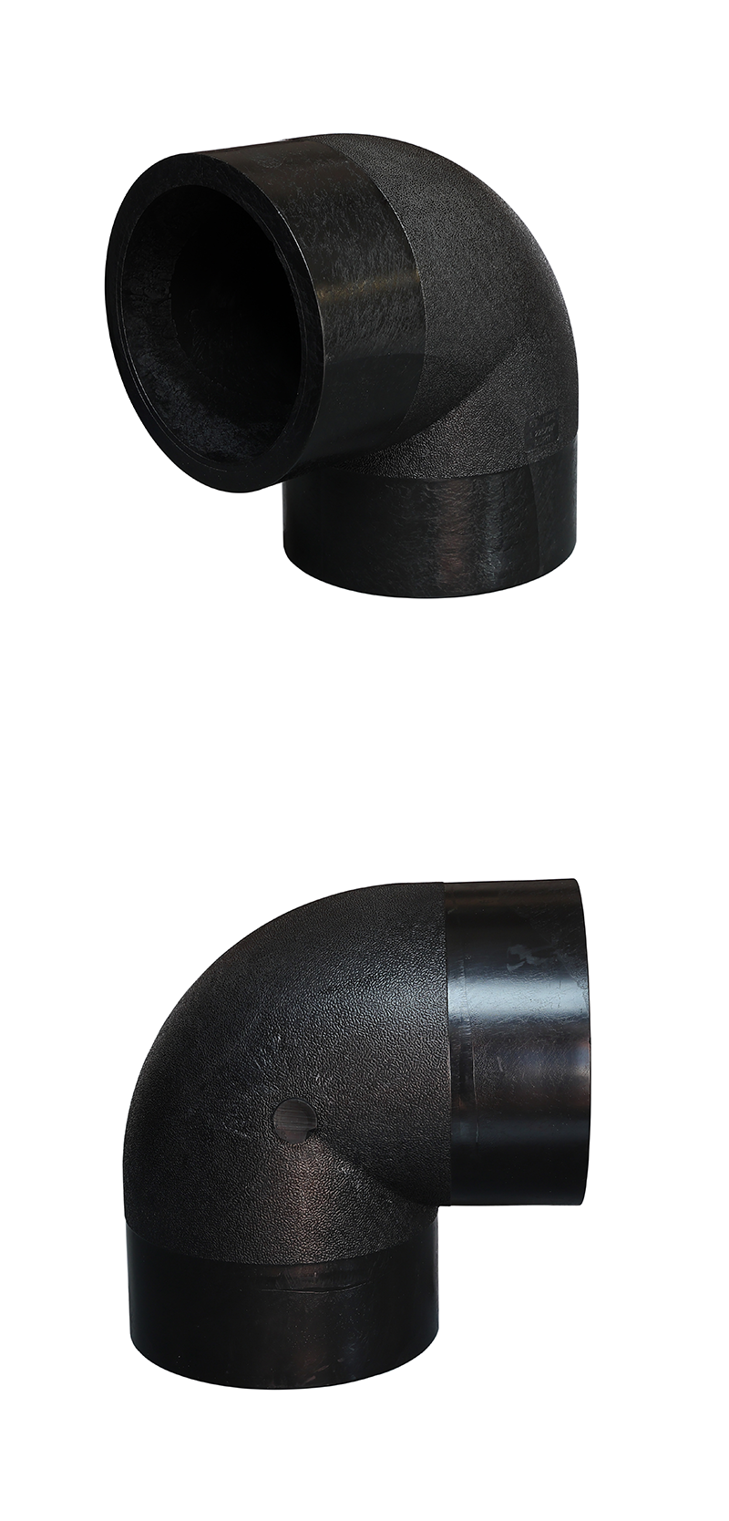 HDPE 90 degree elbow fitting